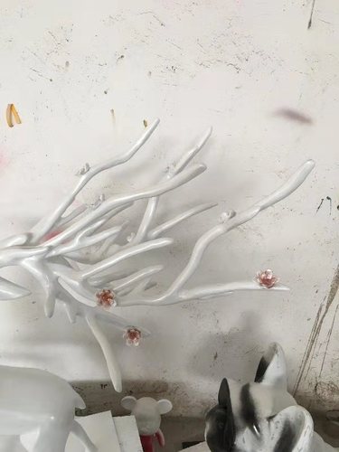 玻璃钢梅花鹿