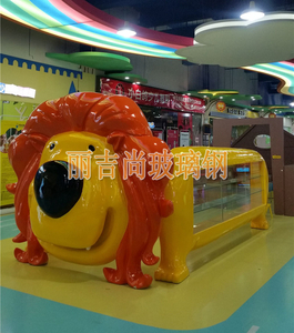 美陈形象雕塑玻璃钢雕塑工艺