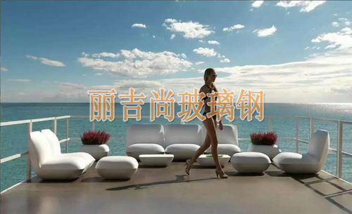 玻璃钢雕塑方凳休闲椅