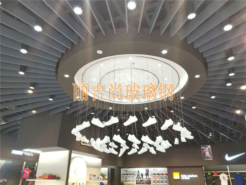 球鞋墙饰吊饰玻璃钢雕塑
