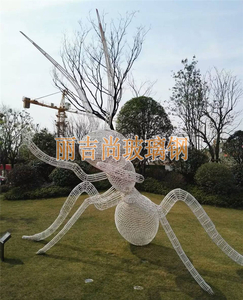 镂空蚂蚁公园景观玻璃钢雕塑