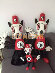 山羊卡通玻璃钢雕塑